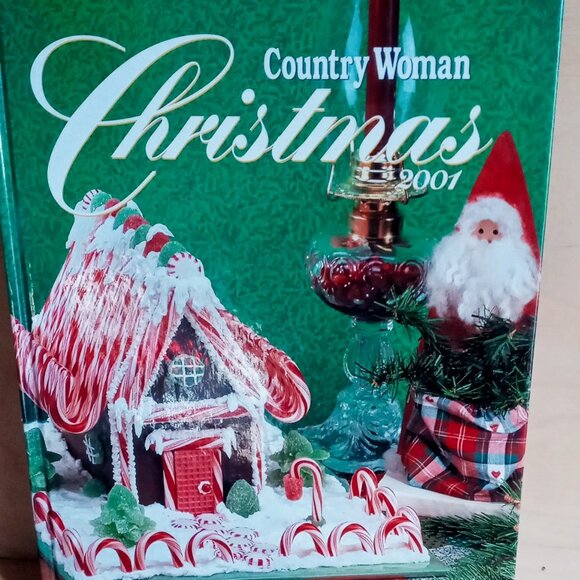 Country Woman Other - Country Woman 2001 Christmas Recipe & Crafts Hard Cover Book-EXCELLENT Condition